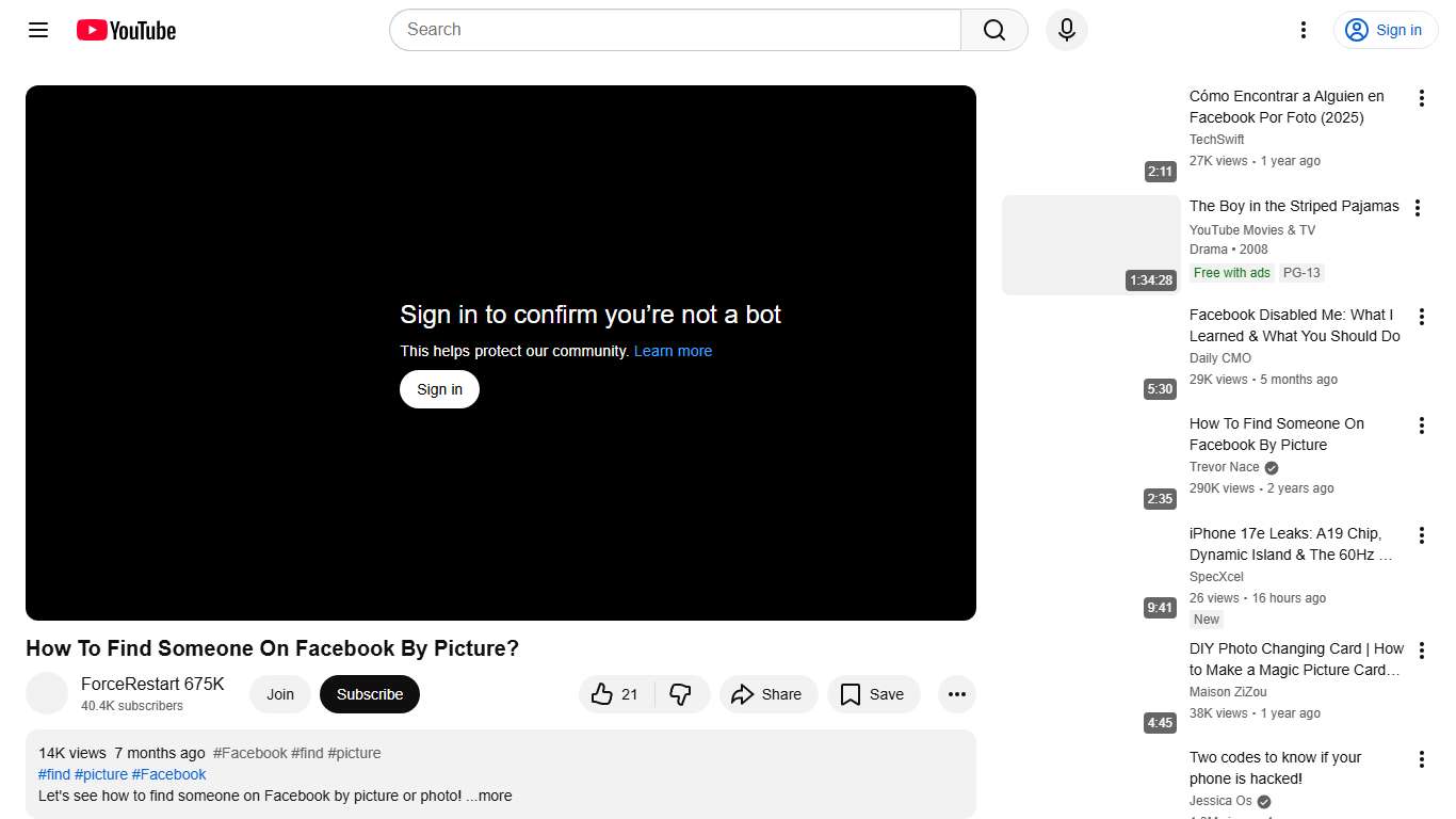 How To Find Someone On Facebook By Picture? - YouTube